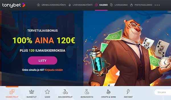 Tonybet kasino