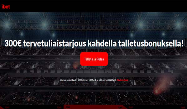 ibet bonus 300€