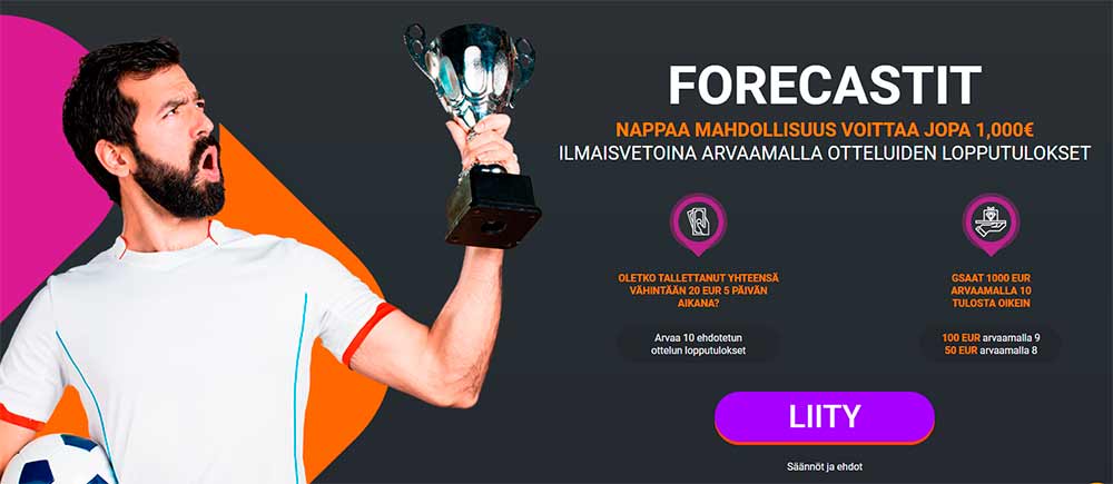 Tonybet Forecast kampanja