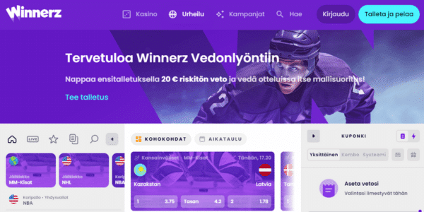 Winnerz vedonlyönti