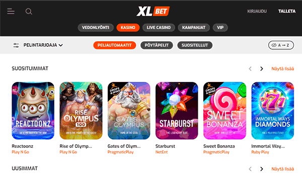 XLbet kasino
